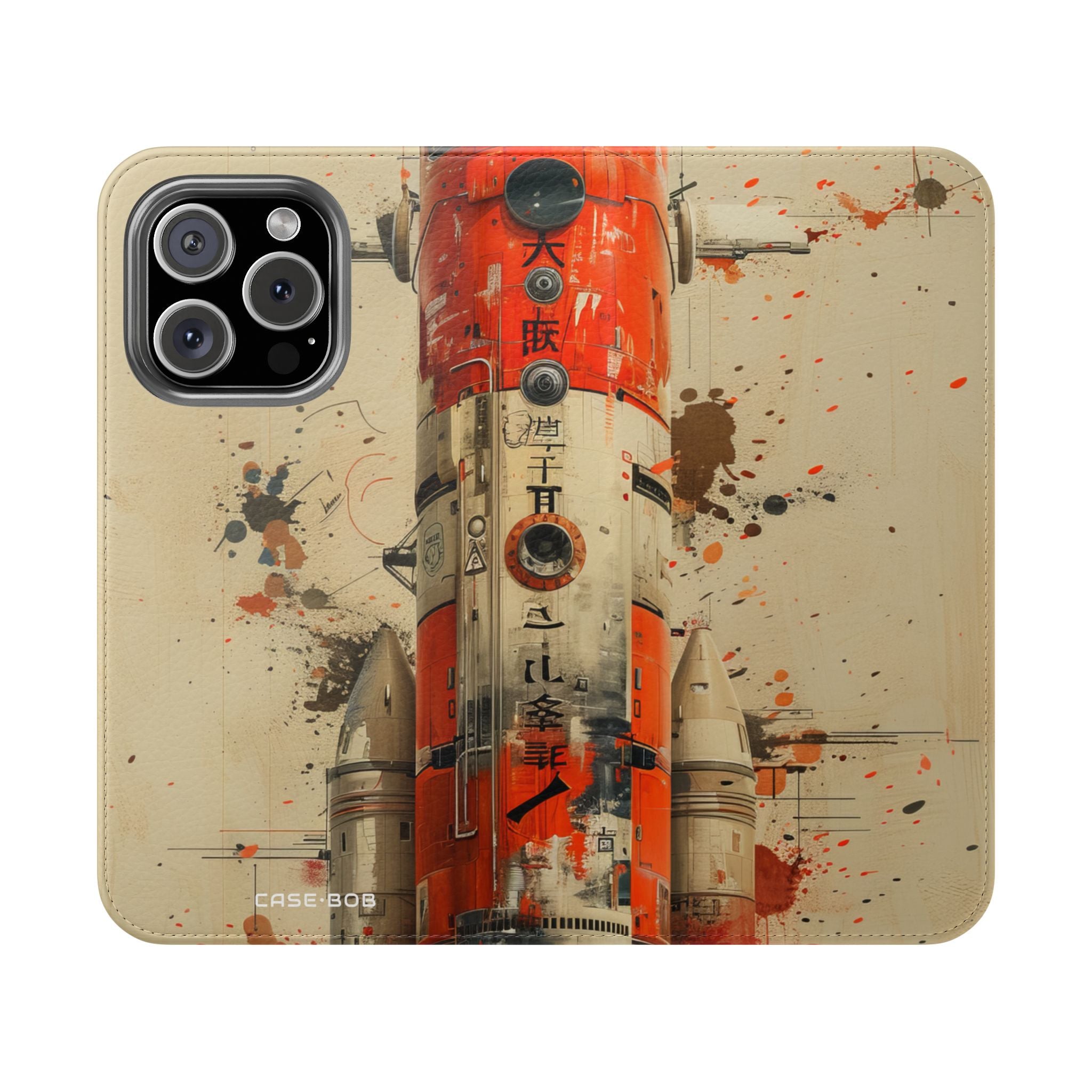 Crimson Rocket - iPhone 16 Pro Case - Wallet