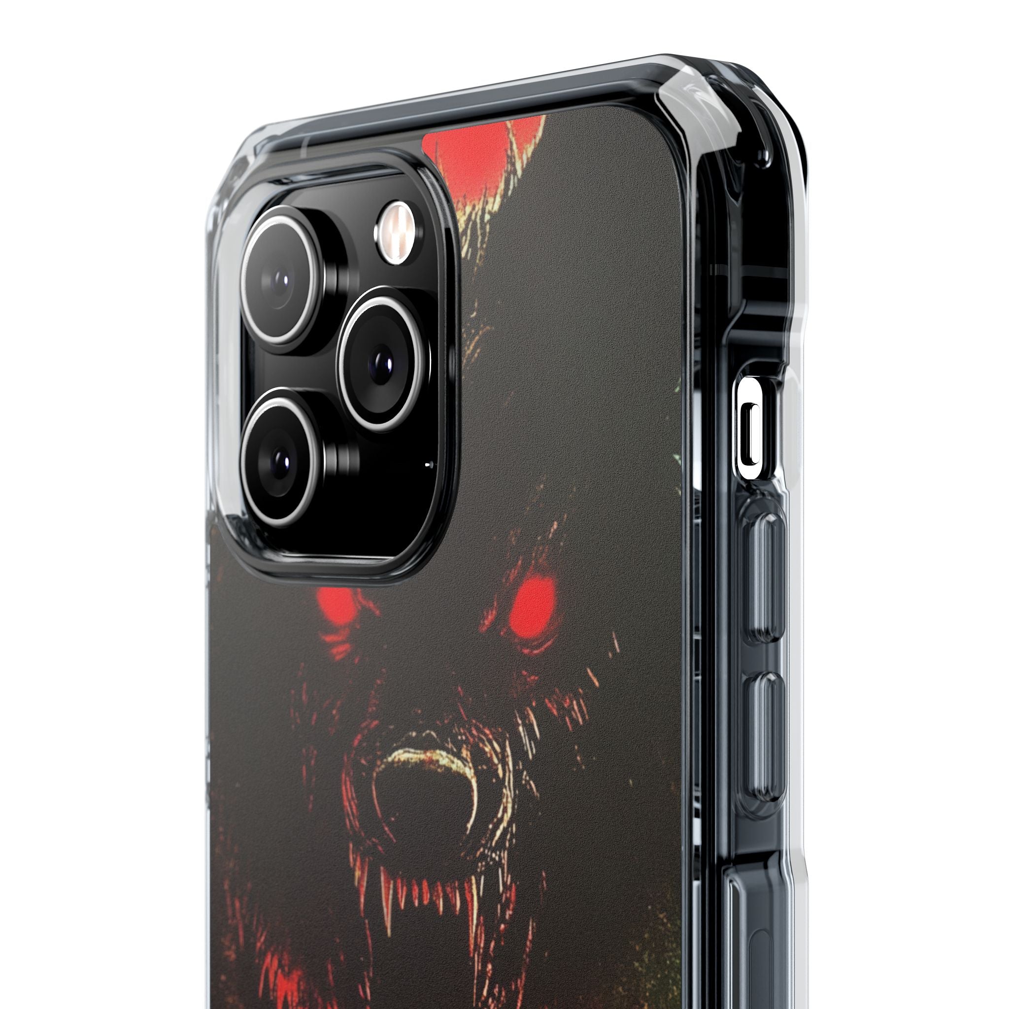 Crimson Wolf iPhone 14 Pro Max Case - Impact