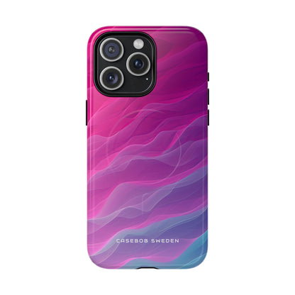 Gradient Oceanflow Waves iPhone 15 | Tough+ Phone Case