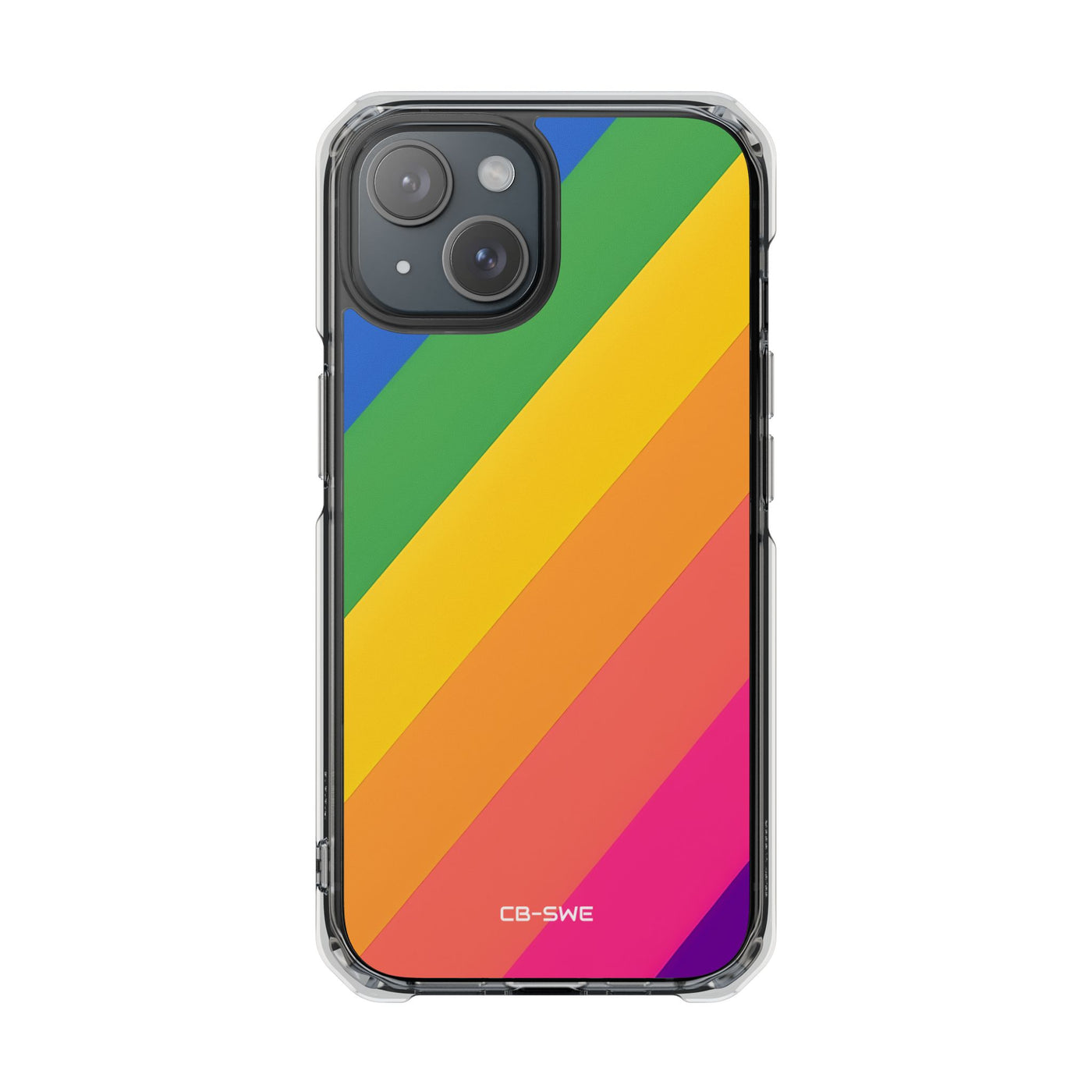 Vibrant Geometric Spectrum iPhone Case - Impact