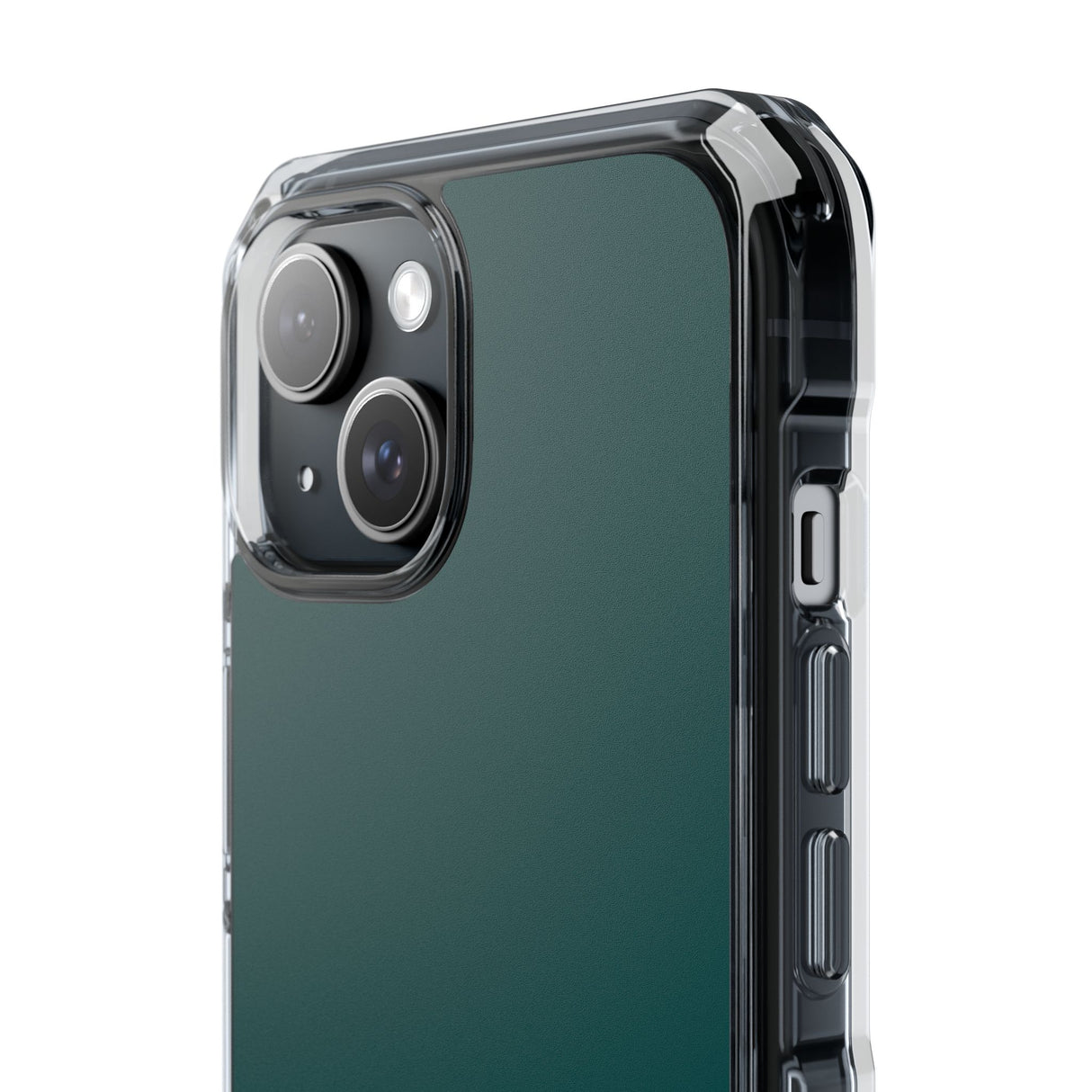 Deep Jungle Green | Phone Case for iPhone (Clear Impact Case - Magnetic)