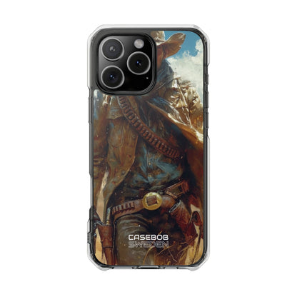 Western Horizon Rider iPhone 16 - Impact Clear+