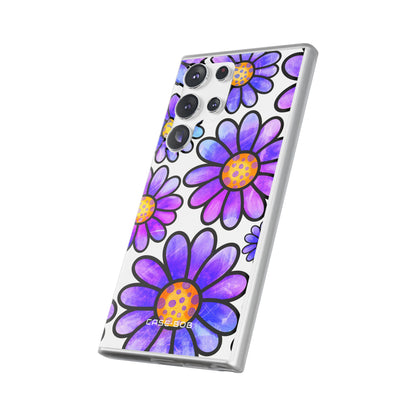 Polka Dot Blooms Samsung S23 Ultra Case - Soft