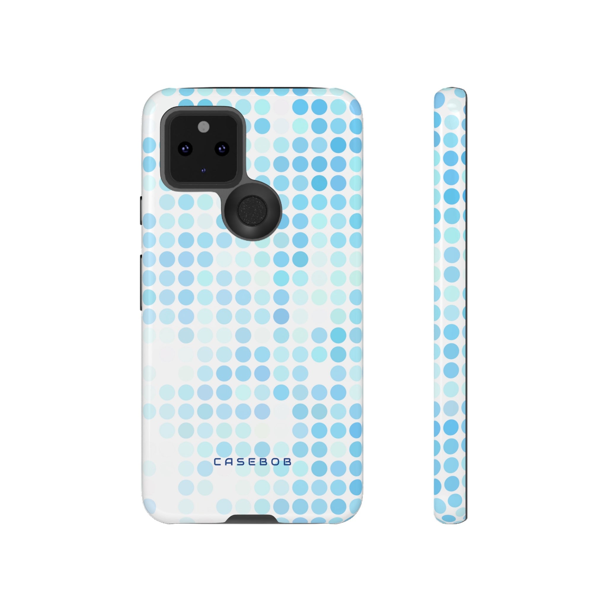 Blue Pixels - Protective Phone Case