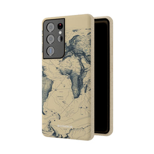 Vintage World Map | Biodegradable Phone Case