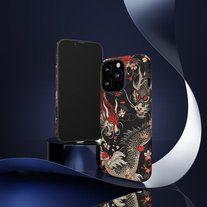 Oni Demons & Sacred Symbols - Protective Phone Case