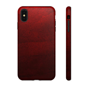 Grunge Red - Protective Phone Case