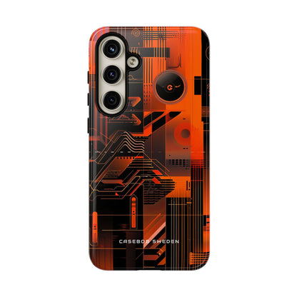 Gradient Circuitburst Samsung S24 - Tough Phone Case