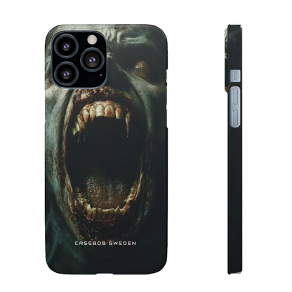 Gothic Wail of Decay iPhone 13 - Slim Phone Case