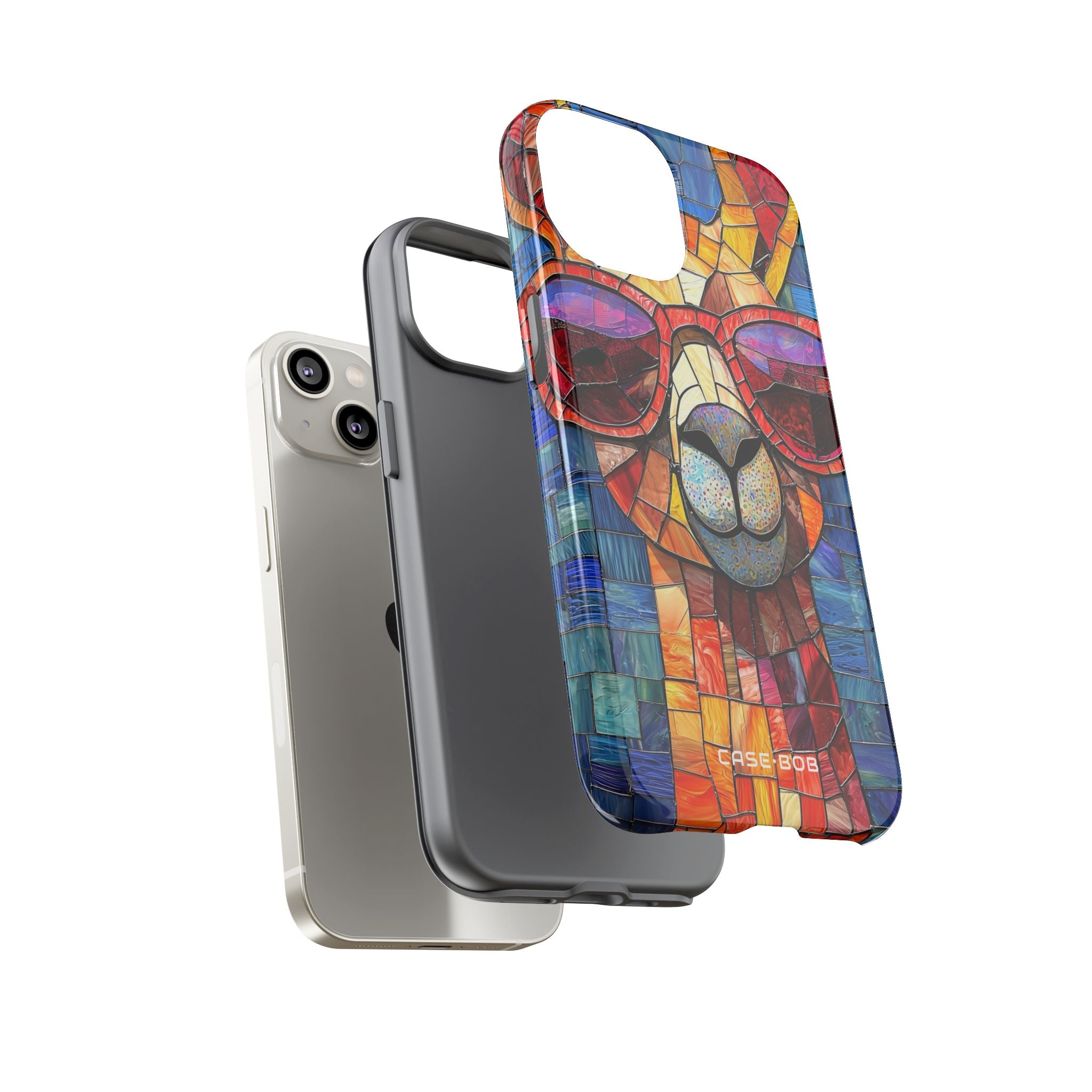Llama Glow iPhone 14 Case - Tough