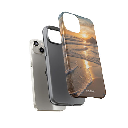 Waves Embrace Shore - iPhone Case