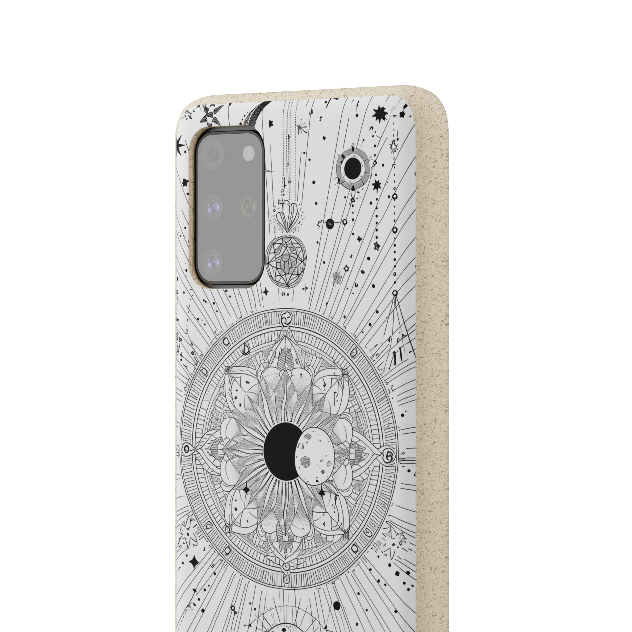 Celestial Mandala Mystique | Biodegradable Phone Case