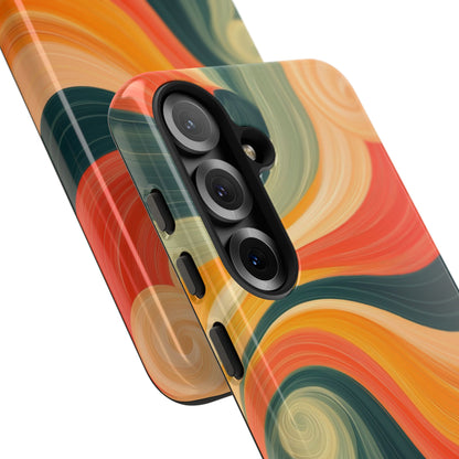 Swirling Ember Samsung S25 Case - Tough