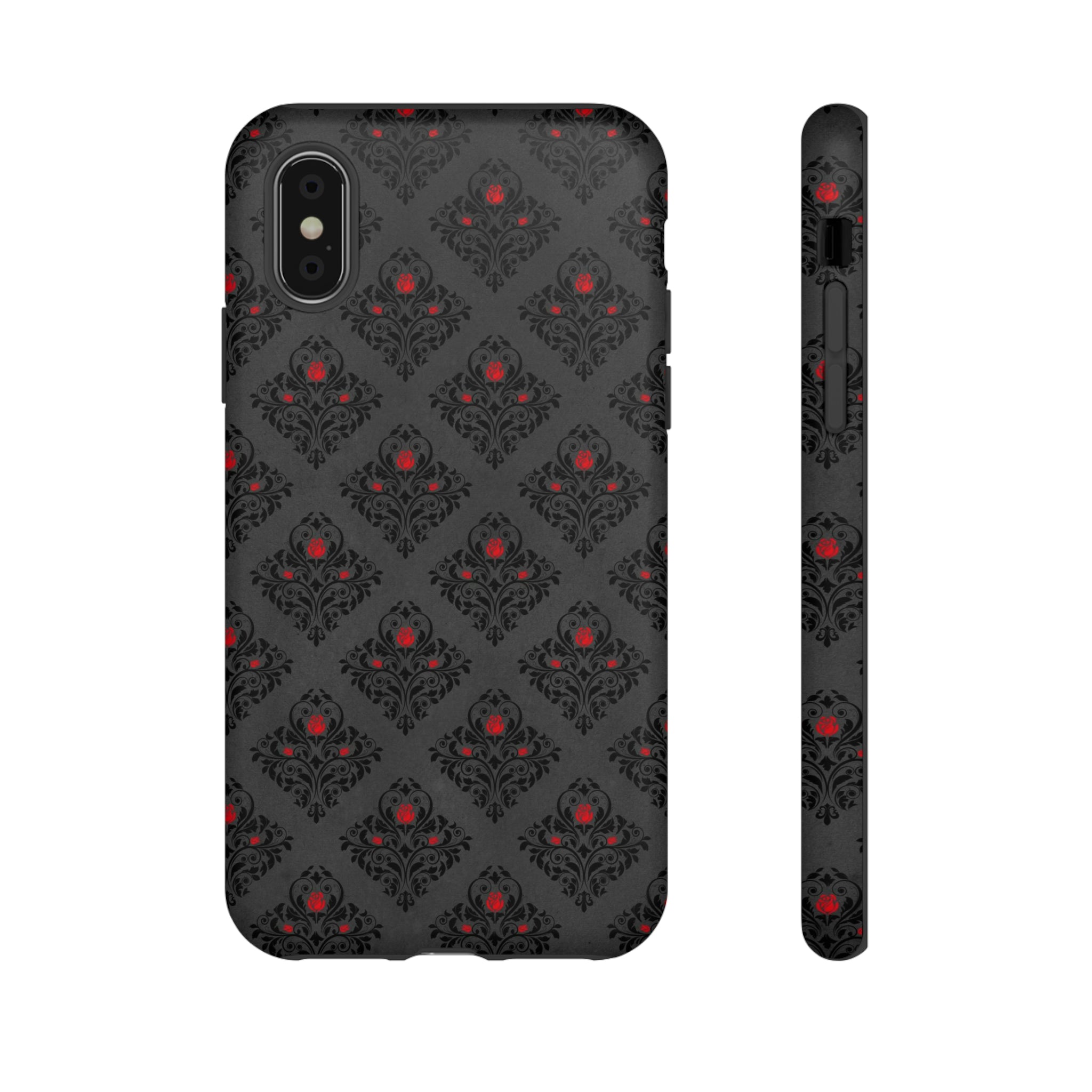 Pixrose Gothic Flower - Protective Phone Case