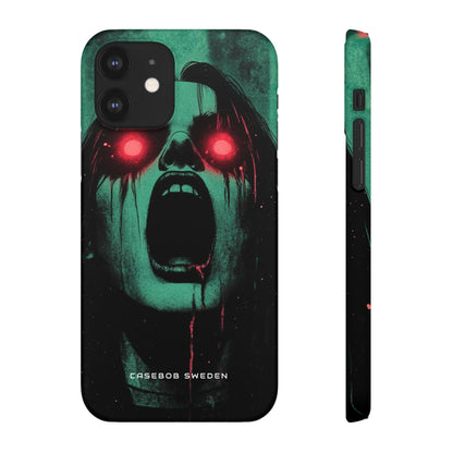 Haunting Glow of Gothic Eyes iPhone 12 - Slim Phone Case