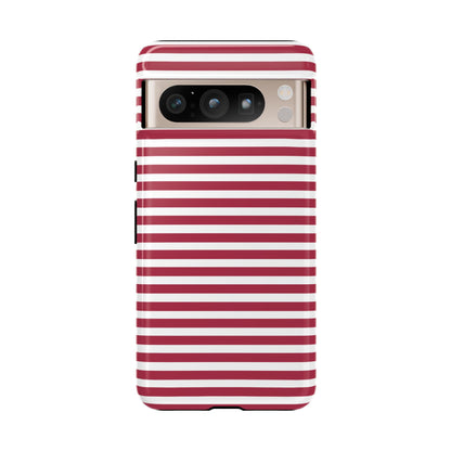 Red Stripes Wrap - Google Pixel Case