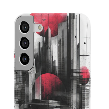 Cyber Gridscape | Slim Phone Case for Samsung