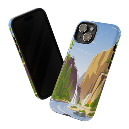 Waterfall at National Park iPhone Case (Protective)