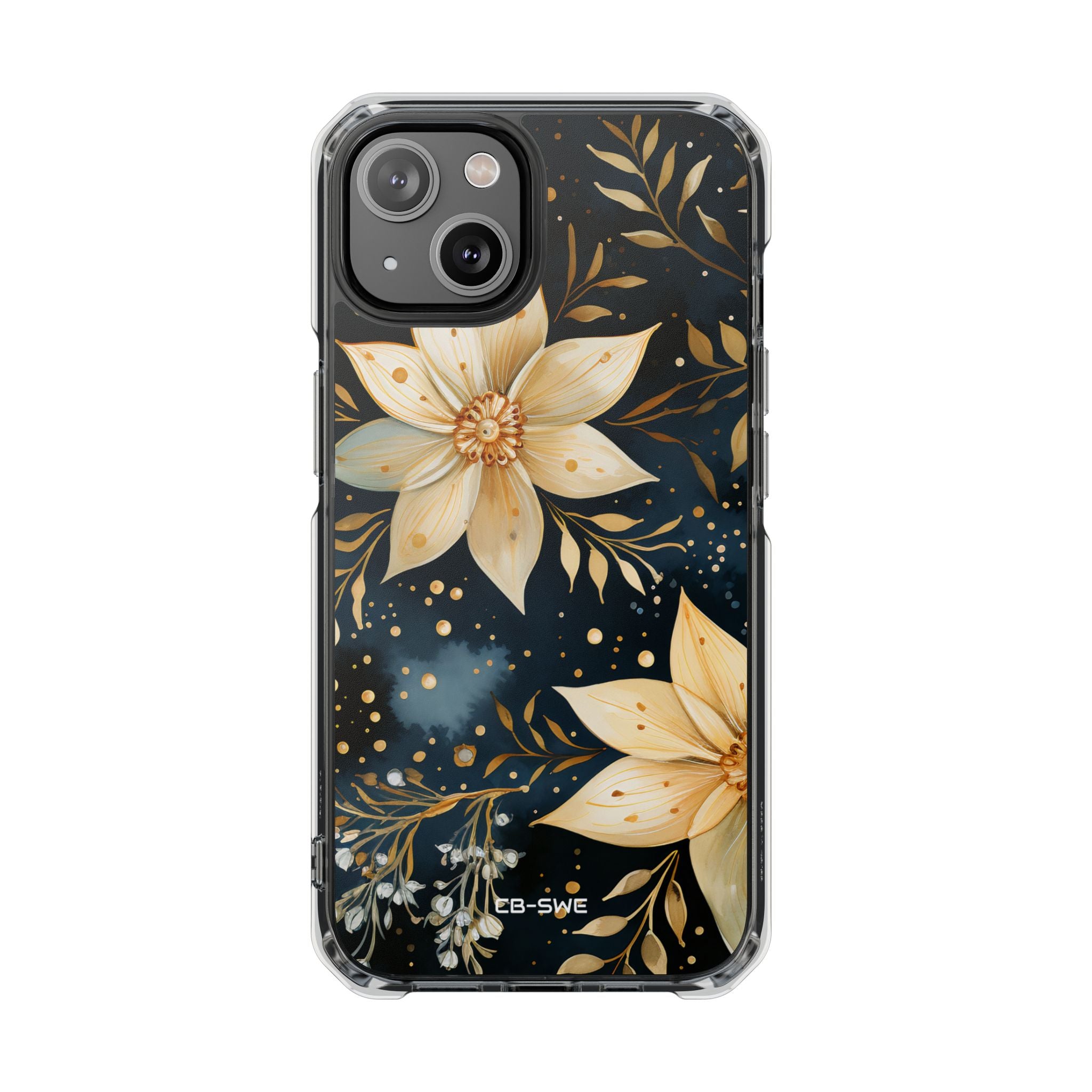 Floral Elegance Flourishes iPhone Case - Impact