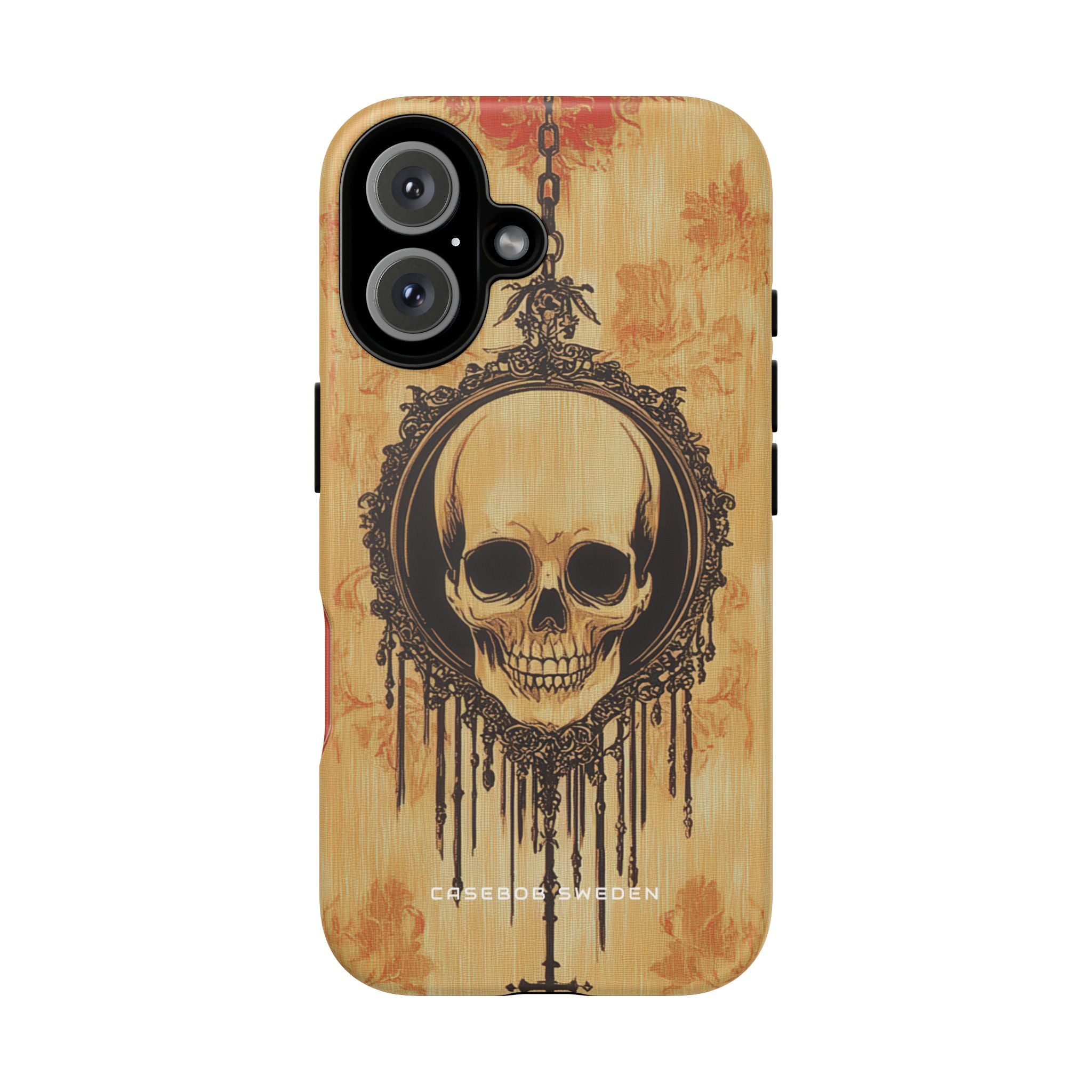 Gothic Skull Elegance iPhone 16 - Tough Phone Case