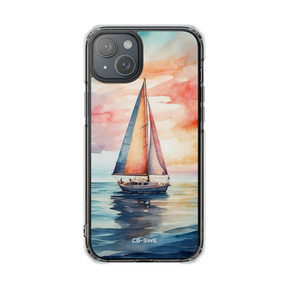 Sailboat Glides Calm iPhone Case - Impact