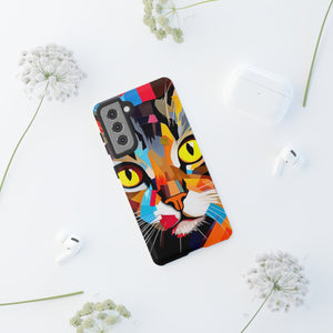 Abstract Kitty Palette - Protective Phone Case