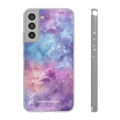 Cosmic Nebula Swirls - Flexi Samsung S22 Phone Case