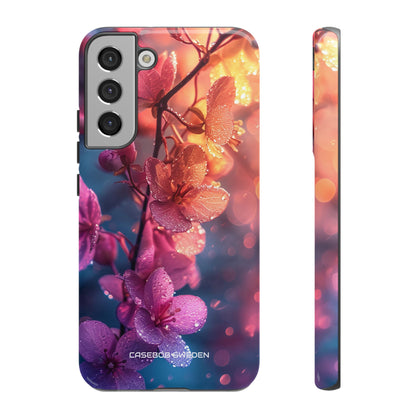 Pink Bloom Serenity - Tough Samsung S22 Phone Case