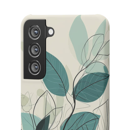 Teal Tranquility | Slim Phone Case for Samsung