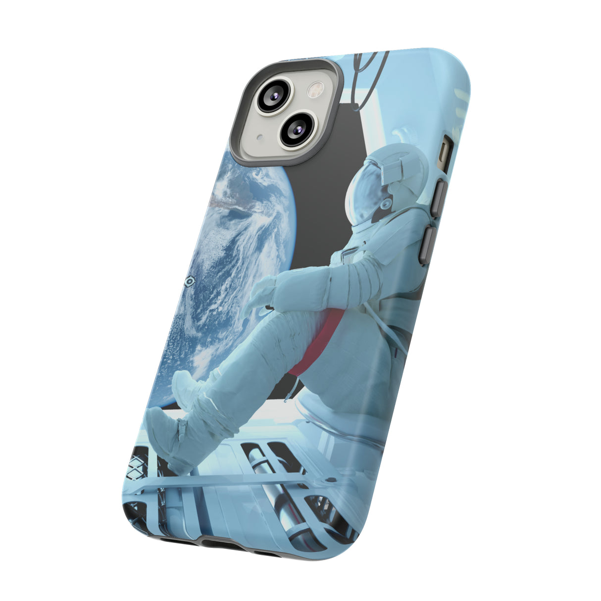 Astronaut inside Shuttle - Protective Phone Case