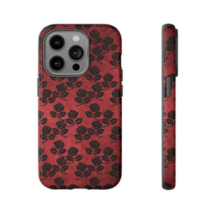 Rosemony Gothic Flower - Protective Phone Case