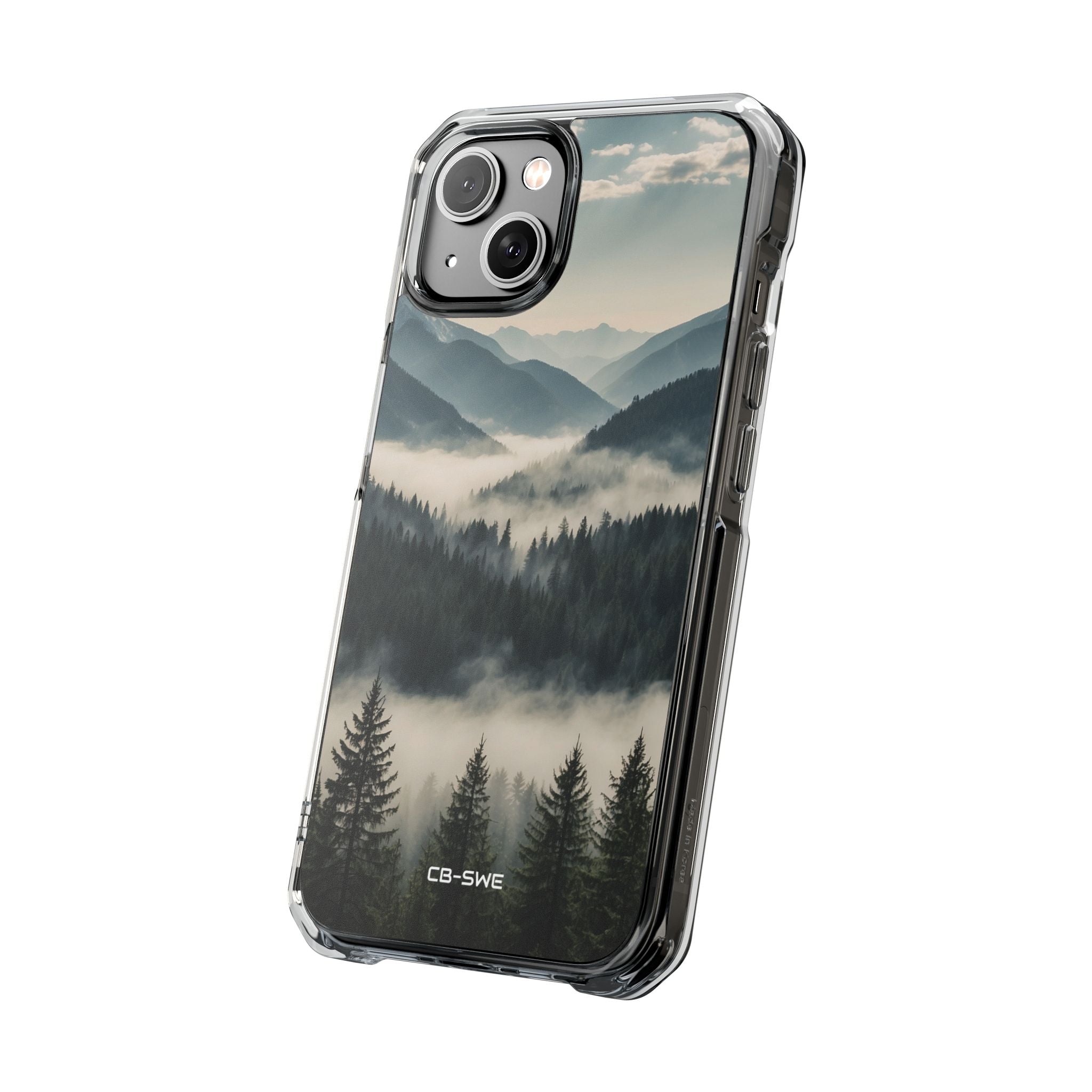 Misty Forest Embrace iPhone Case - Impact