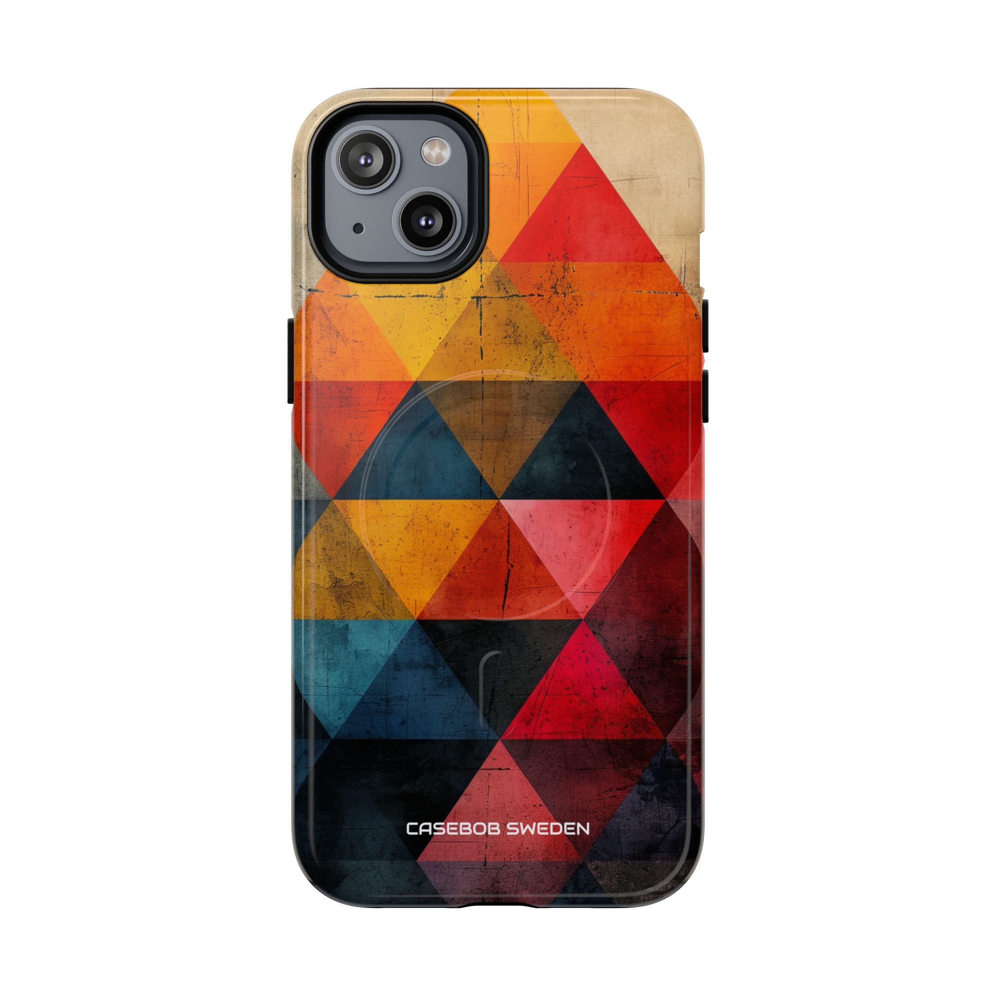 Geometric Energy - Tough + MagSafe® iPhone 14 Phone Case