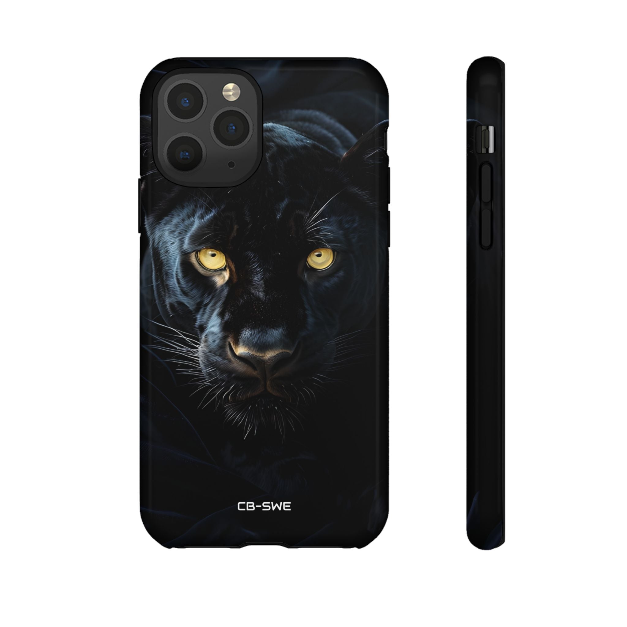 Mysterious Panther Gaze - iPhone Case