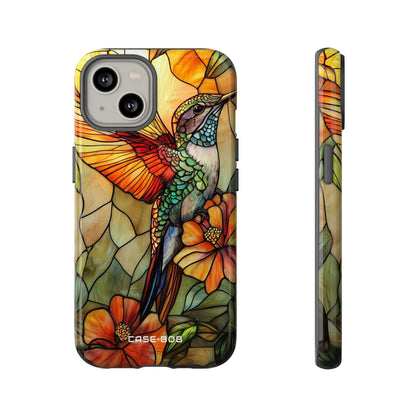 Hummingbird Radiance iPhone 14 Case - Tough