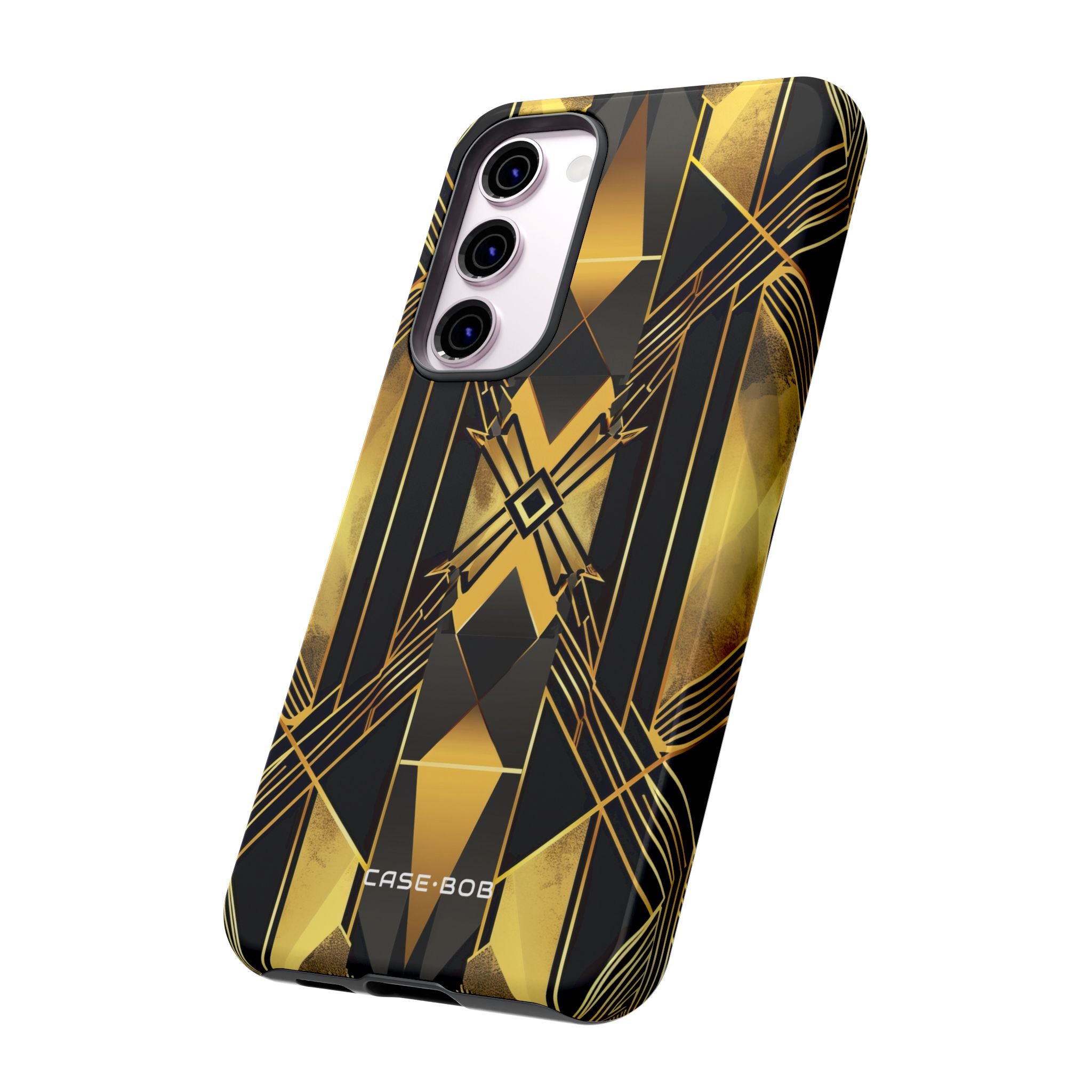 Golden Diamond Radiance Samsung S23 Plus Case - Tough