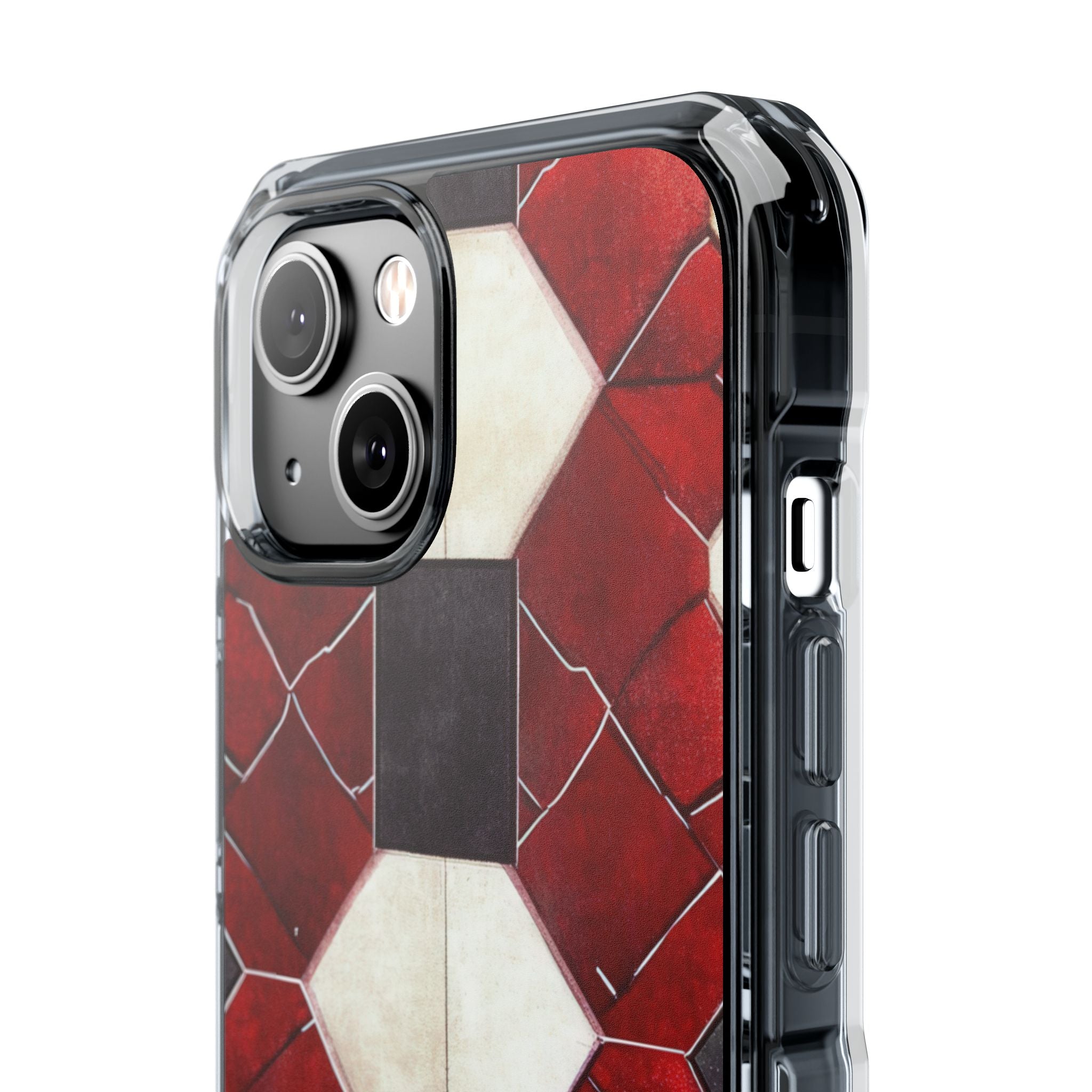 Gothic Hexagon Symmetry iPhone 14 - Clear Impact Phone Case