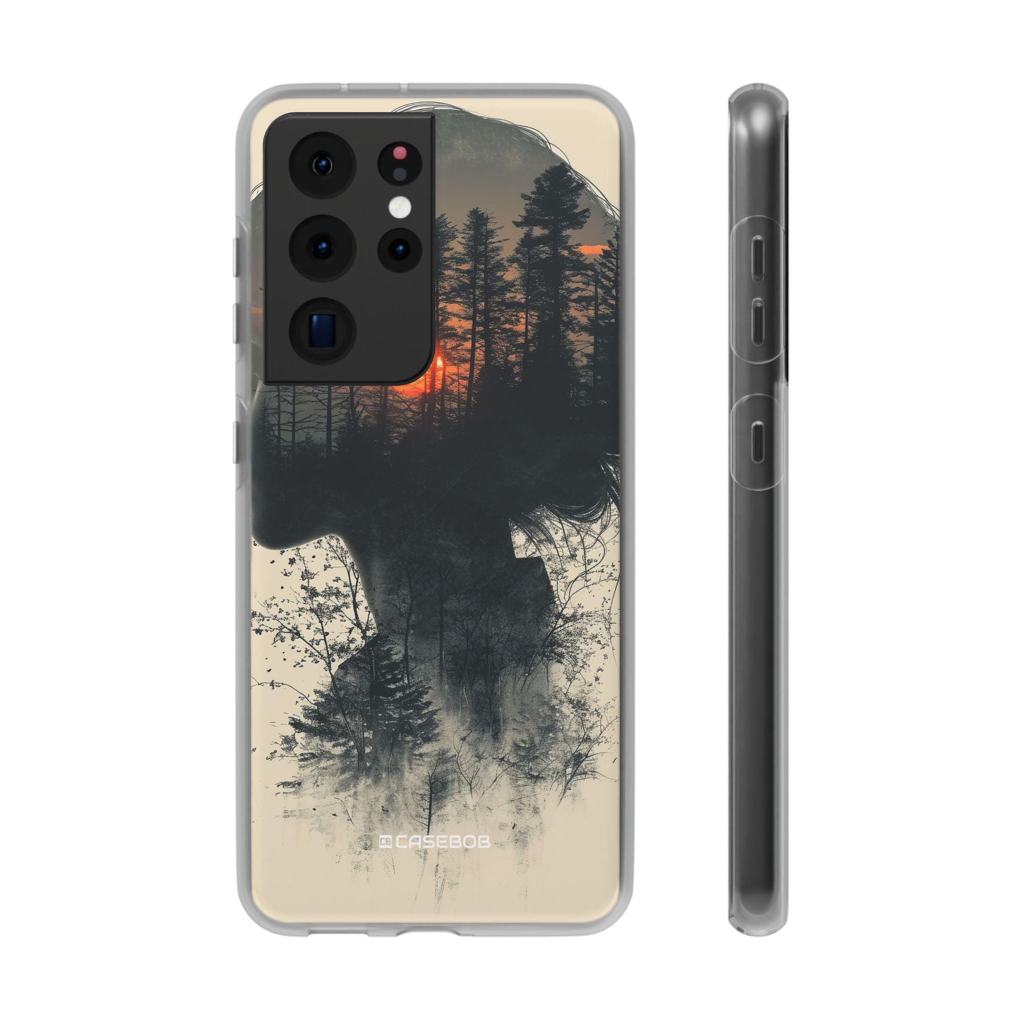 Tranquil Silhouette | Flexible Phone Case for Samsung Galaxy