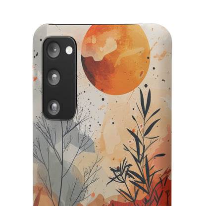 Celestial Botanica | Slim Phone Case for Samsung