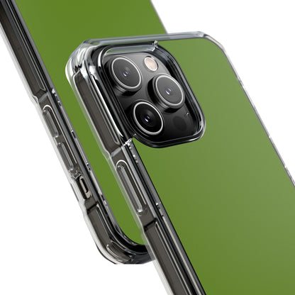 Olive Drab - Transparente Schutzhülle für das iPhone