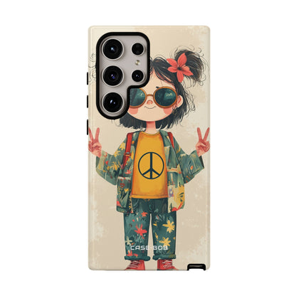 Peace Pigtails Samsung S24 Ultra Case - Tough