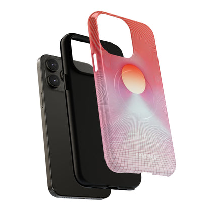 Orange Portal iPhone 14 Pro Max Case - Tough+