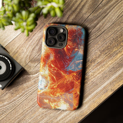 Flames Dance Wildly - iPhone Case