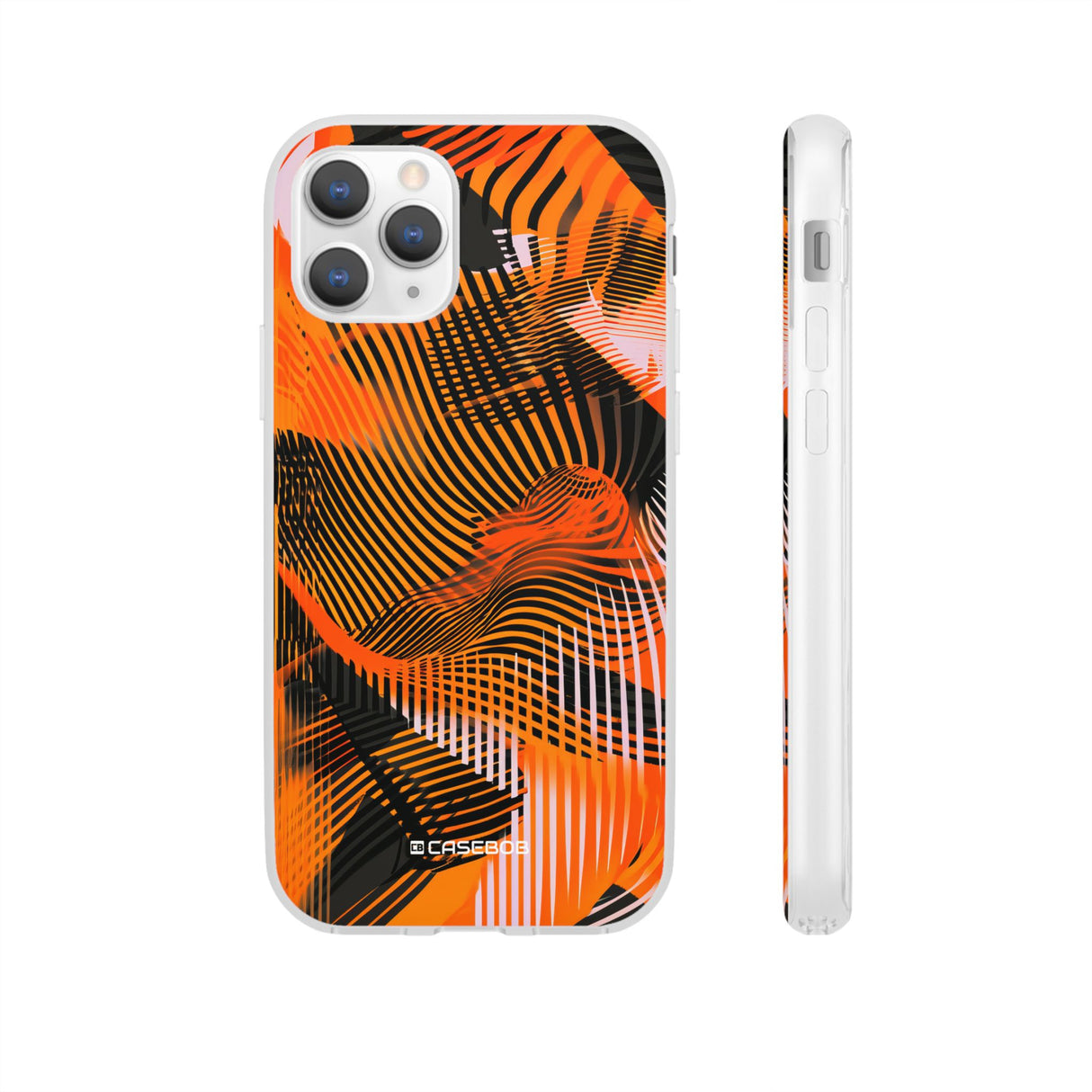 Pantone Tangerine  | Phone Case for iPhone (Flexible Case)