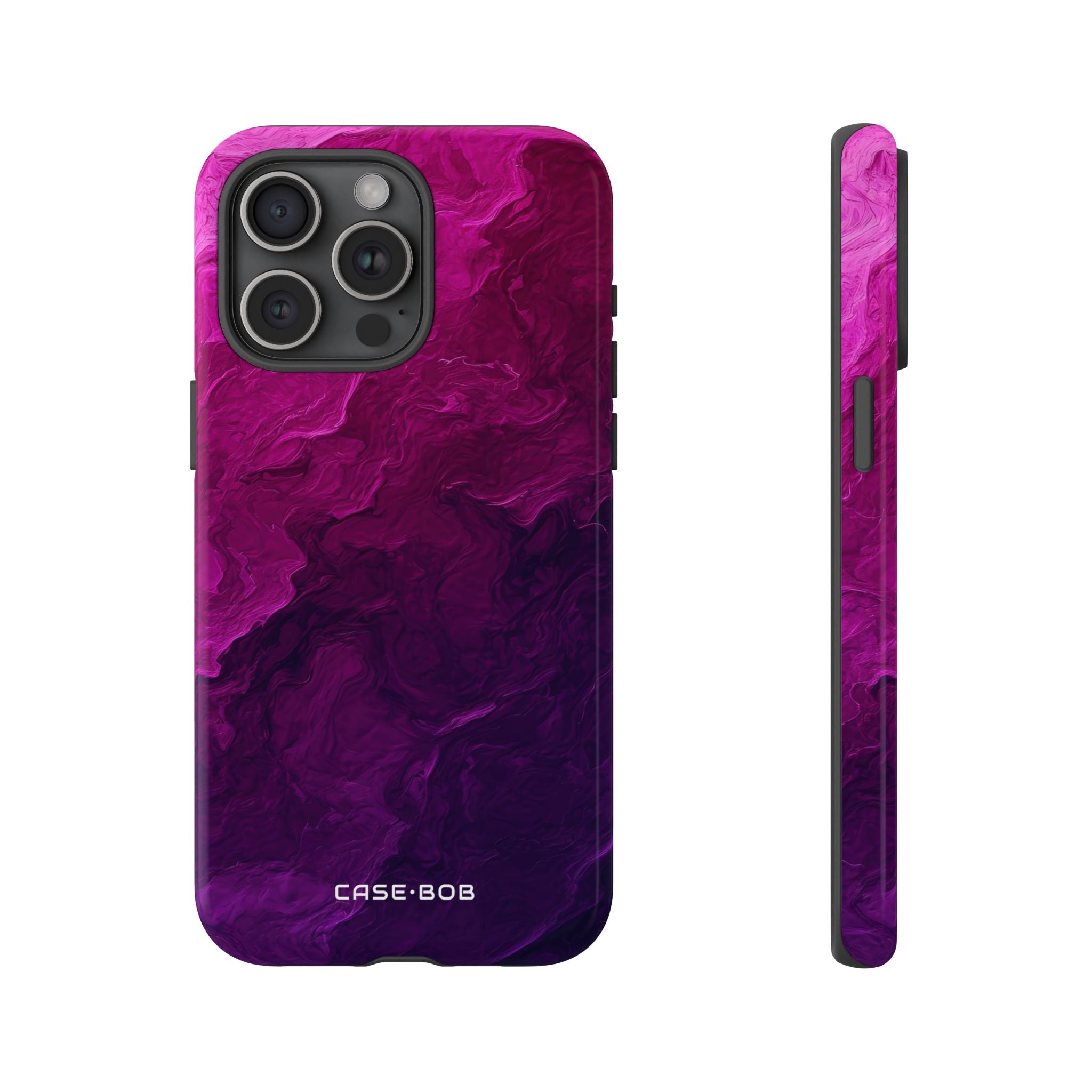 Violet Swirl iPhone 15 Pro Max Case - Tough