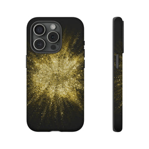 Gold Glitter Background - Protective Phone Case