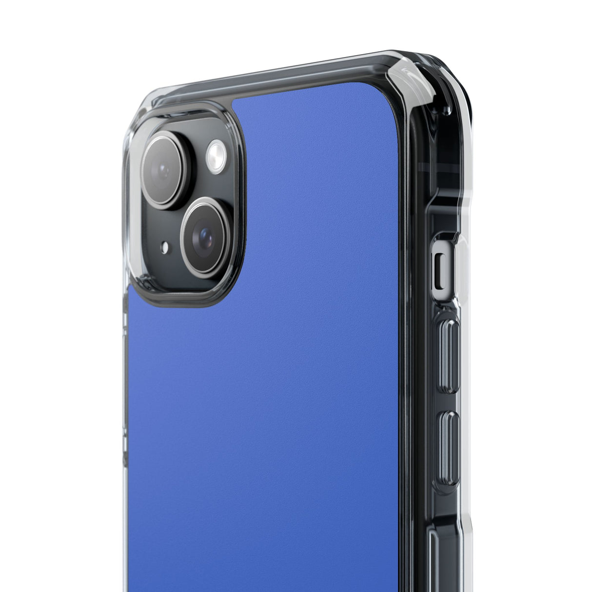 Han Blue | Handyhülle für iPhone (Clear Impact Case – magnetisch) 