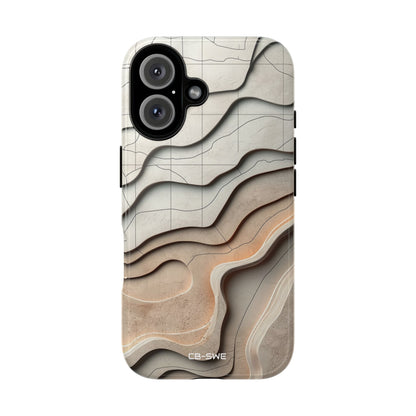 Waves Embrace Earth - iPhone Case