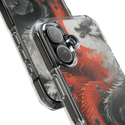 Zen Dragon Harmony iPhone 16 - Clear Impact Phone Case