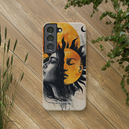 Sunlit Duality | Biodegradable Phone Case